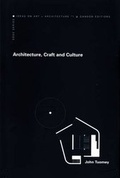 Cover: Architecture, Craft and Culture - Gandon Editions