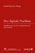 Cover: Der digitale Nachlass - Manz