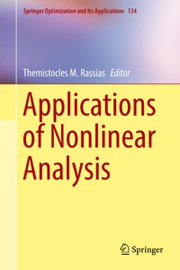 Abbildung von: Applications of Nonlinear Analysis - Springer