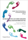 Cover: Ausschnitte aus der Grazer Inklusionsforschung - Kovac, Dr. Verlag