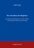 Abbildung von: Der Ausschuss der Regionen - Kovac, Dr. Verlag
