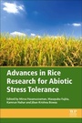 Cover: Advances in Rice Research for Abiotic Stress Tolerance - Woodhead Publishing