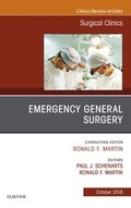 Cover: Emergency General Surgery, An Issue of Surgical Clinics E-Book - Elsevier