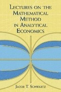 Cover: Lectures on the Mathematical Method in Analytical Economics - Dover Publications Inc.
