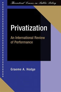 Enlarge image Cover: Privatization - Routledge