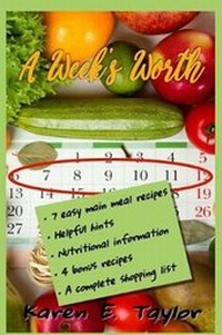 Enlarge image Cover: A Week's Worth - Karen E. Taylor