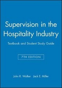 Enlarge image Cover: Supervision in the Hospitality Industry, 7e with Student Study Guide Set - Wiley