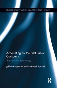 Abbildung von: Accounting by the First Public Company - Routledge