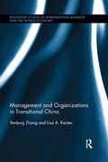 Cover: Management and Organizations in Transitional China - Routledge