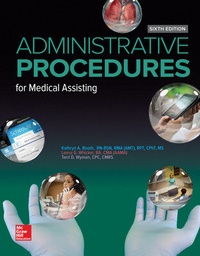 Enlarge image Cover: Medical Assisting: Administrative Procedures - McGraw-Hill Education