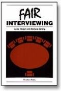 Cover: Fair Interviewing - Trentham Books Ltd