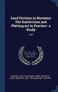 Cover: Land Division in Montana - Sagwan Press