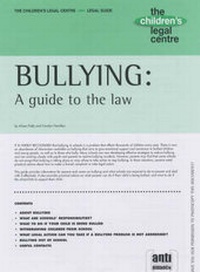 Enlarge image Cover: Bullying - Children's Legal Centre