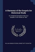 Cover: A Harmony of the Gospels for Historical Study - Sagwan Press