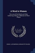Cover: A Word to Women - Sagwan Press