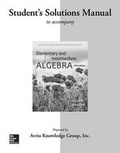 Cover: Student Solutions Manual for Elementary & Intermediate Algebra - McGraw-Hill Inc.,US