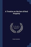 Cover: A Treatise on the law of Real Property - Sagwan Press