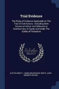 Enlarge image Cover: Trial Evidence - Sagwan Press