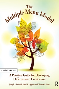 Enlarge image Cover: The Multiple Menu Model - Prufrock Press