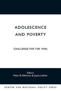 Enlarge image Cover: Adolescence and Poverty - Centre for National Policy