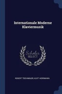 Enlarge image Cover: Internationale Moderne Klaviermusik - Sagwan Press