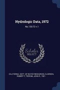 Cover: Hydrologic Data, 1972 - Sagwan Press