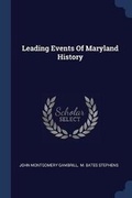 Cover: Leading Events Of Maryland History - Sagwan Press
