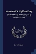 Cover: Memoirs Of A Highland Lady - Sagwan Press