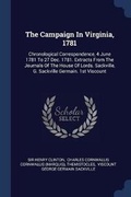Cover: The Campaign In Virginia, 1781 - Sagwan Press