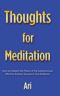 Cover: Thoughts for Meditation - AUTHORHOUSE