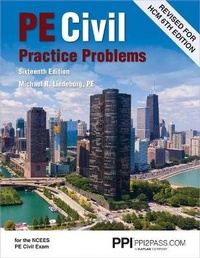 Abbildung von: Ppi Pe Civil Practice Problems, 16th Edition - Comprehensive Practice for the Ncees Pe Civil Exam - PROFESSIONAL PUBLICATIONS INC