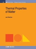 Cover: Thermal Properties of Matter - Morgan & Claypool Publishers