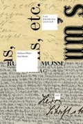 Cover: Scattered Ways - Dickinson/Walser - Drawing Center, U.S.