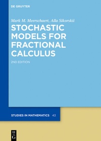 Abbildung von: Stochastic Models for Fractional Calculus - De Gruyter