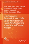 Cover: Evolutionary and Deterministic Methods for Design Optimization and Control With Applications to Industrial and Societal Problems - Springer