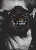 Cover: Autofiction in English - Palgrave Macmillan
