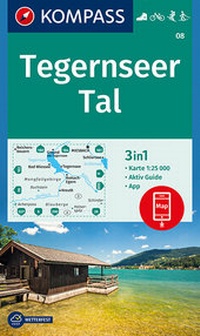 Abbildung von: KOMPASS Wanderkarte Tegernseer Tal - KOMPASS-Karten