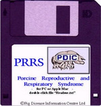 Abbildung von: Porcine Reproductive and Respiratory Syndrome - Pig Disease Information Centre University of Cambridge