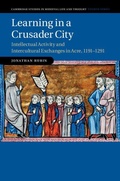 Cover: Learning in a Crusader City - Cambridge University Press