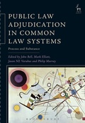 Cover: Public Law Adjudication in Common Law Systems - Hart Publishing