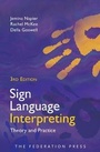 Cover: Sign Language Interpreting - Federation Press