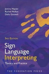 Enlarge image Cover: Sign Language Interpreting - Federation Press