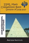 Cover: ZIML Math Competition Book Division M 2016-2017 - Areteem Institute