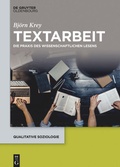 Cover: Textarbeit - De Gruyter Oldenbourg