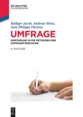 Cover: Umfrage - De Gruyter Oldenbourg
