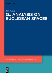 Abbildung von: Qa Analysis on Euclidean Spaces - De Gruyter
