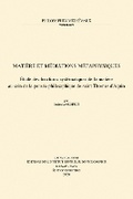Cover: Matiere et mediations metaphysiques - Peeters Publishers