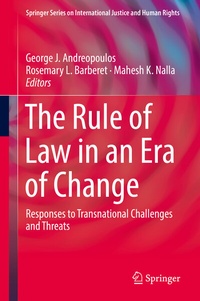 Enlarge image Cover: The Rule of Law in an Era of Change - Springer