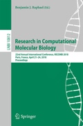Cover: Research in Computational Molecular Biology - Springer