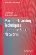 Cover: Machine Learning Techniques for Online Social Networks - Springer